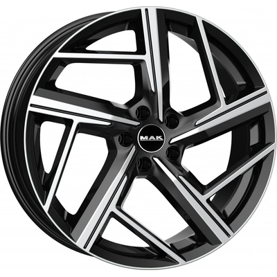 MAK Qvattro 8x18 5x112 ET26 black mirror