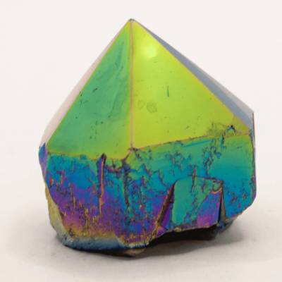 Milujeme Kameny Aqua aura - hrot - broušený kámen AQ48