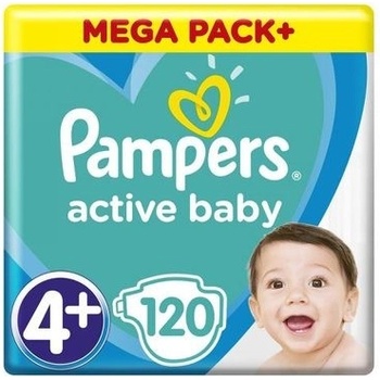 Pampers Active Baby 4+ 120 ks