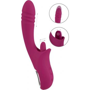 Javida Licking & Thrusting Vibrator Purple