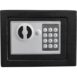 Tracer Compact Guard, LED, Управление на PIN код, Ключ за сигурност, Стомана, Черен метал, Електронен сейф (TRASEJ47640)