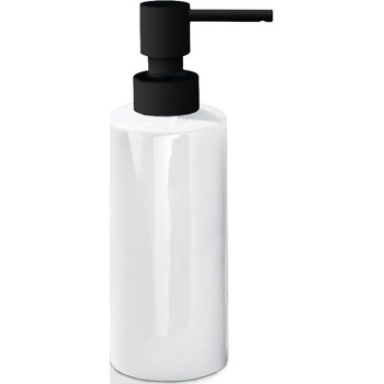 DECOR WALTHER Дозатор за сапун Porzellan 17, 5 см черно-бял (0820460)