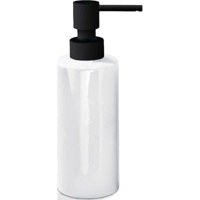 DECOR WALTHER Дозатор за сапун Porzellan 17, 5 см черно-бял (0820460)