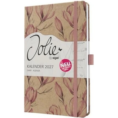 Sigel Jolie A5 týždenný 2027 Magnolia Dreams