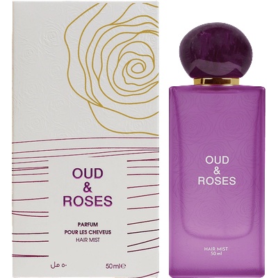 Ahmed Al Maghribi Oud & Roses, спрей за коса, 50 мл, Ahmed Al Maghribi