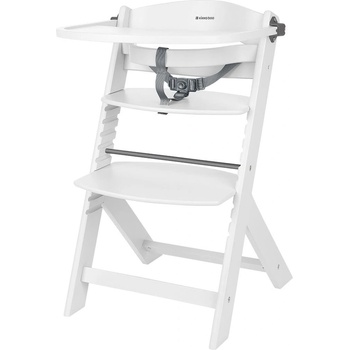 KikkaBoo Дървен стол за храненe Nordy White (kikka-31004010187)