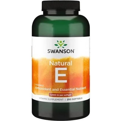 Swanson Natural Vitamin E, 671.1 mg, 250 меки капсули, Swanson