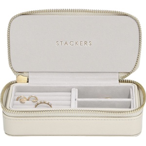 Stackers Пътническа кутия за бижута Travel Medium Stackers ленена светлобежова (76393)