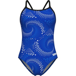 arena Дамски бански костюм Arena Women's Fireflow Swimsuit Lightdrop Back Swimsuit - Black / Team Royal - размер 32 (EU) (150-5754-0212)