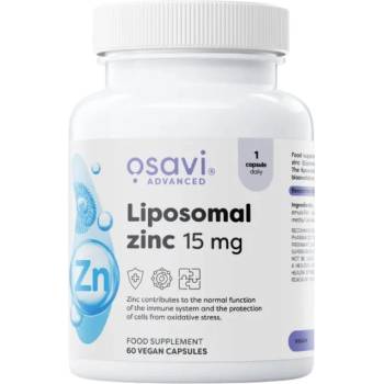 Osavi Liposomal Zinc 15 mg | Liposovit® [60 капсули]