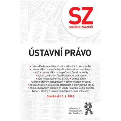 Soubor zákonů - Ústavní právo stav ke dni 1. 2. 2024