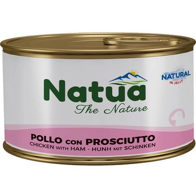 Natua Dog Adult Kuřecí filety a šunka 85 g