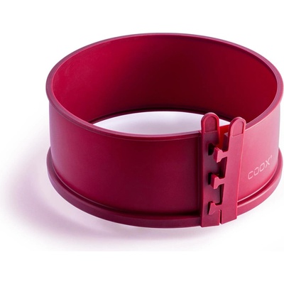 Coox Spring forma 18 cm se skleněnou základnou vínová