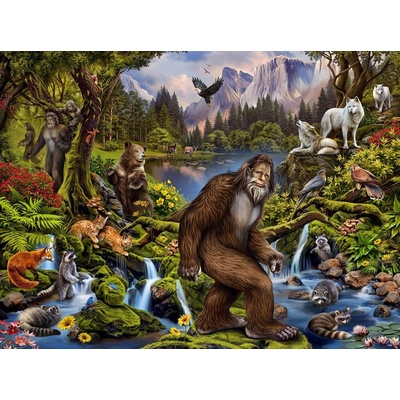 Sunsout King of the Forest 1000 dielov