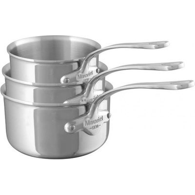 MAUVIEL sada nerezových rendlíků M´Cook, 3 ks, 16 / 18 / 20 cm 521050