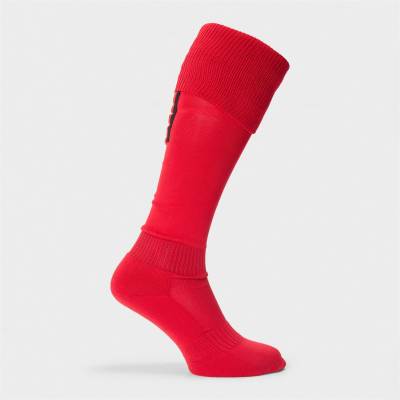 Luke Чорапи Luke Men's Team Football Socks - Team Red