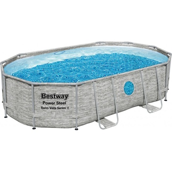 Bestway Power Steel Stacked Stone Swim Vista 4,88 x 3,05 x 1,07 m 56946