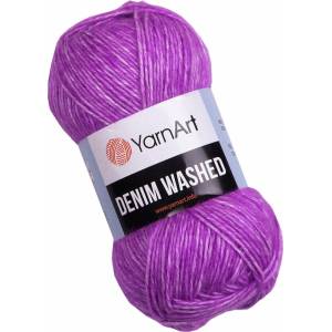 YARNART Denim Washed 904 Lilac Плетива прежда (Denim Washed 904)