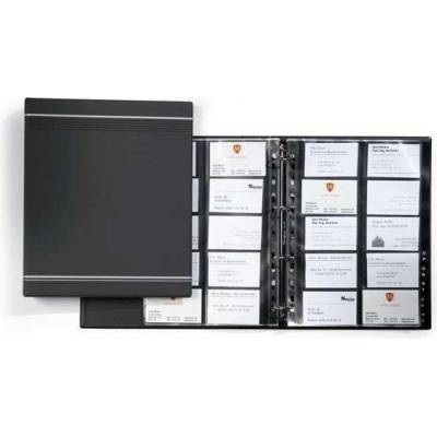 DURABLE Vizitkář "VISIFIX" antracitová 400 ks 238858
