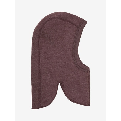 Dětská merino kukla hnědá Rain Drum Melange FIXONI – Zboží Dáma