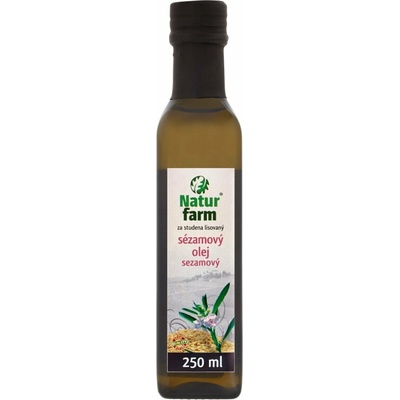 Natur Farm Sezamový olej 100% 0,25 l