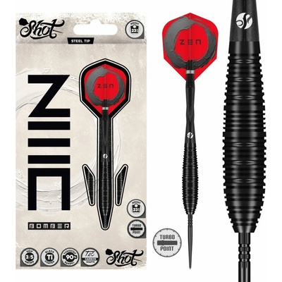 Shot Šípky Steel Zen Bomber - Turbo Point - 24g