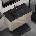 Bath Deluxe Шкаф за баня с мивка KENWOOD 91 cm Marakesh/черен (SETBT0123A)