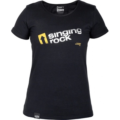 Singing Rock T-shirt BACKBONE černé