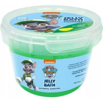 Nickelodeon Paw Patrol Jelly Bath prípravok do kúpeľa pre deti Pear Rocky 100 g