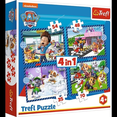 Trefl Paw Patrol 4v1