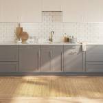 vidaXL Килим, правоъгълен, светъл натурален, 100x400 см, бамбук (376957)