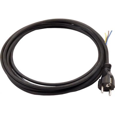 Dalap Захранващ черен кабел за вентилатори - 3x1 мм с дължина 5 м (70163)