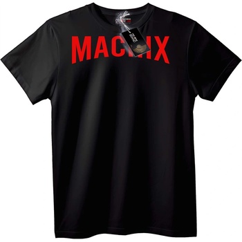 NOONEBRAND Тениска MACHIX Черна - 7XL, Black