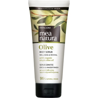Mea Natura Olivový telový peeling Wellness & Revitalizácia 200 ml