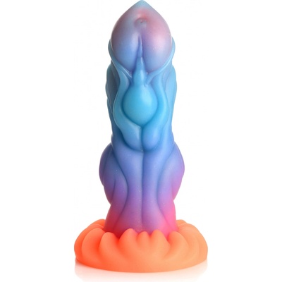 Creature Cocks Alien Invader Alien Glow in the Dark Silicone Dildo
