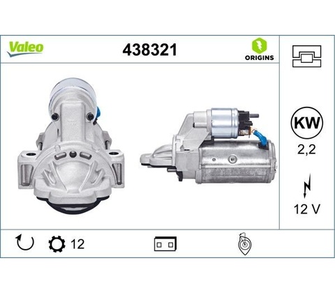 Startér VALEO 438321