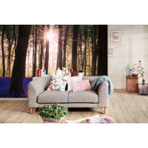 DIMEX ART Самозалепваща се флизелинова фототапета камбанки в гората ii. 375 x 250 см