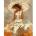 Ideyka Painting by numbers - Girl with umbrella