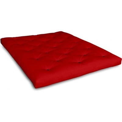futons.cz FUTON natural latex (kaučuk) Red