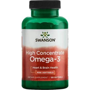 Swanson Omega 3 / High Concentrate [120 Гел капсули]