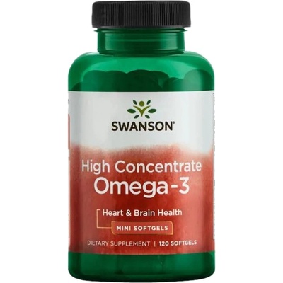 Swanson Omega 3 / High Concentrate [120 Гел капсули]