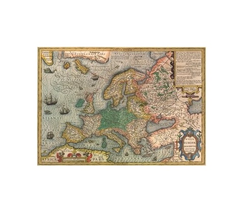 EDUCA Mapa Evropy 1000 dielov