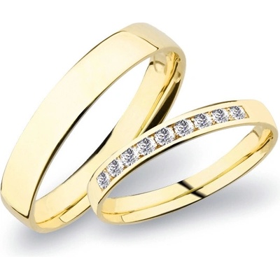 SP-277 Snubní prsteny žluté zlato SP-277Z