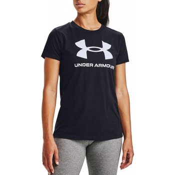 Under armour W SPORTSTYLE LOGO SS Black White