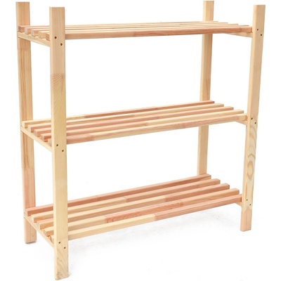 ROJAPLAST Dřevěný regál 75 x 30 x 80 cm ROJAPLAST 1375