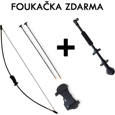 DCHT Limitovaná sada BLACK BOW dětský luk foukačka zdarma