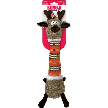 Kong Dog Holiday Shakers Luvs Reindeer s pískatkom polyester M