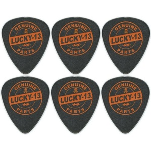 Dunlop L07R 1.00 LUCKY 13B 6 Перце за китара (L07R100-6PACK-SET)