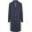 Boss Men's C-Hyde-Flaps Overcoat - Dark Blue