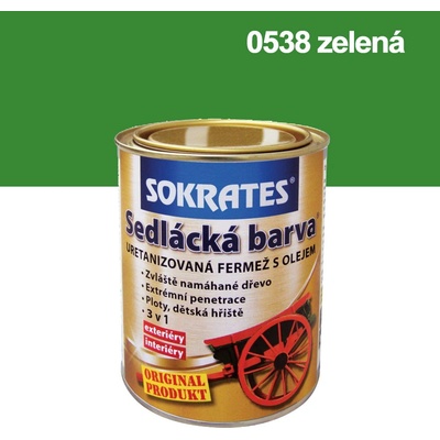 Sokrates Sedlácká barva 0,7 l Zelená – Sleviste.cz